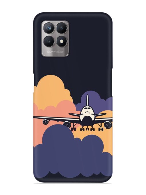 Aeroplane vector Snap Case for Realme Narzo 50 (4G) Zapvi