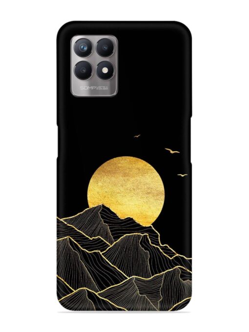 Golden Sunrise Snap Case for Realme Narzo 50 (4G) Zapvi