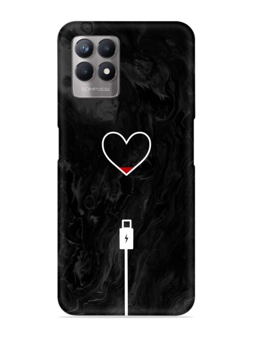 Heart Charging Vector Snap Case for Realme Narzo 50 (4G) Zapvi