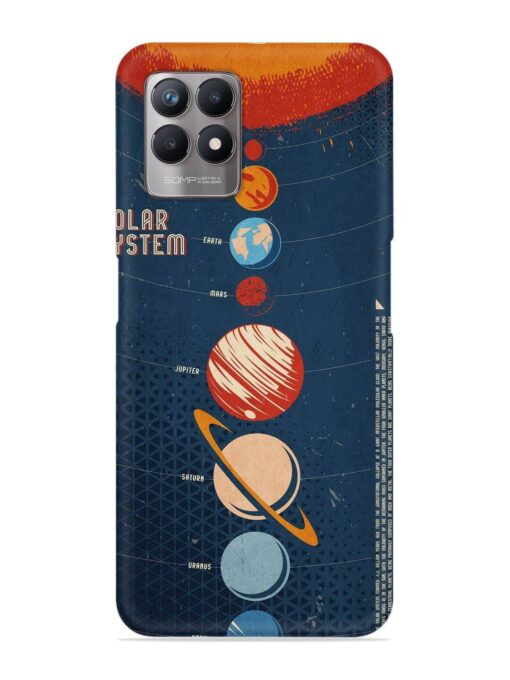 Solar System Vector Snap Case for Realme Narzo 50 (4G) Zapvi