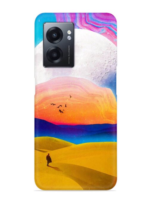 Sandy Desert Snap Case for Realme Narzo 50 (5G) Zapvi