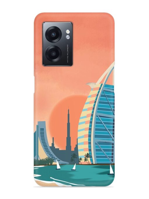 Dubai Architectural Scenery Snap Case for Realme Narzo 50 (5G) Zapvi