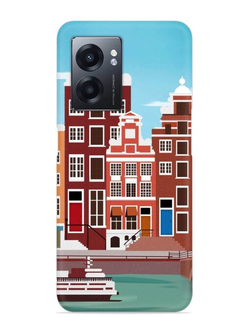 Scenery Architecture Amsterdam Landscape Snap Case for Realme Narzo 50 (5G) Zapvi