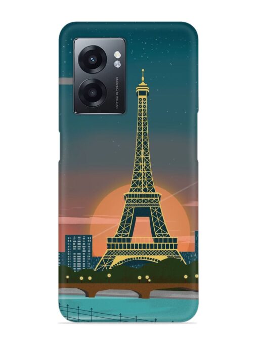 Scenery Architecture France Paris Snap Case for Realme Narzo 50 (5G) Zapvi