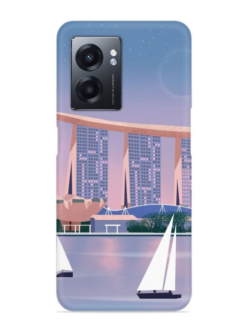 Singapore Scenery Architecture Snap Case for Realme Narzo 50 (5G) Zapvi