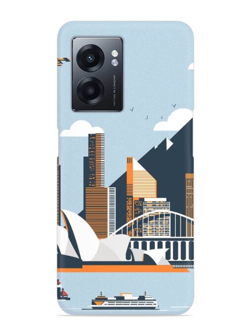 Sydney Opera Landscape Snap Case for Realme Narzo 50 (5G) Zapvi