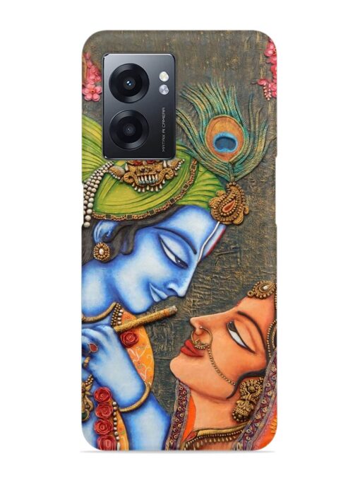 Lord Radha Krishna Flute Art Snap Case for Realme Narzo 50 (5G) Zapvi