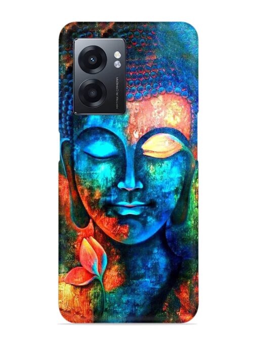 Buddha Painting Snap Case for Realme Narzo 50 (5G) Zapvi