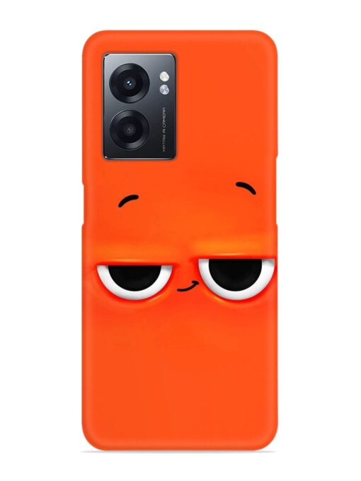 Smiley Face Snap Case for Realme Narzo 50 (5G) Zapvi