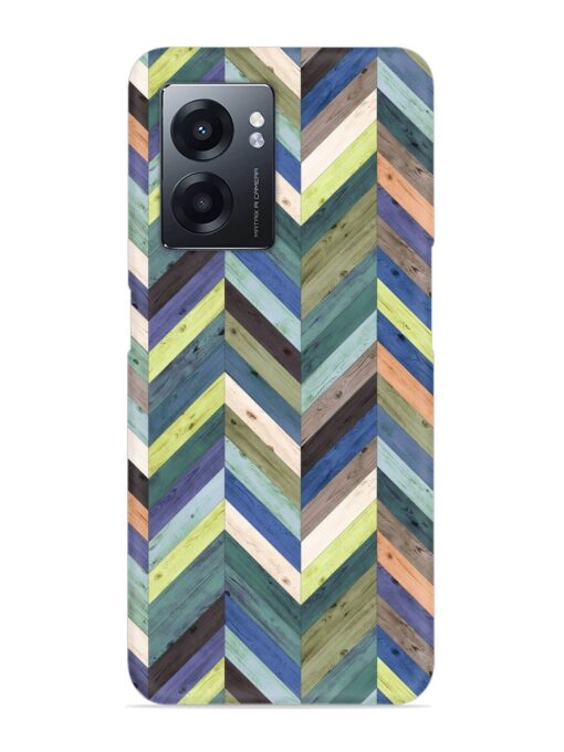 Chevron Random Color Snap Case for Realme Narzo 50 (5G) Zapvi