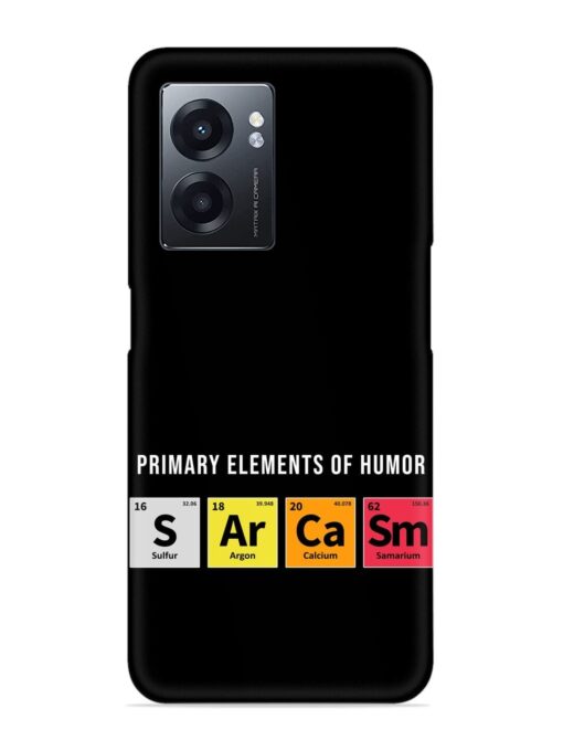 Primary Elements Humor Snap Case for Realme Narzo 50 (5G) Zapvi