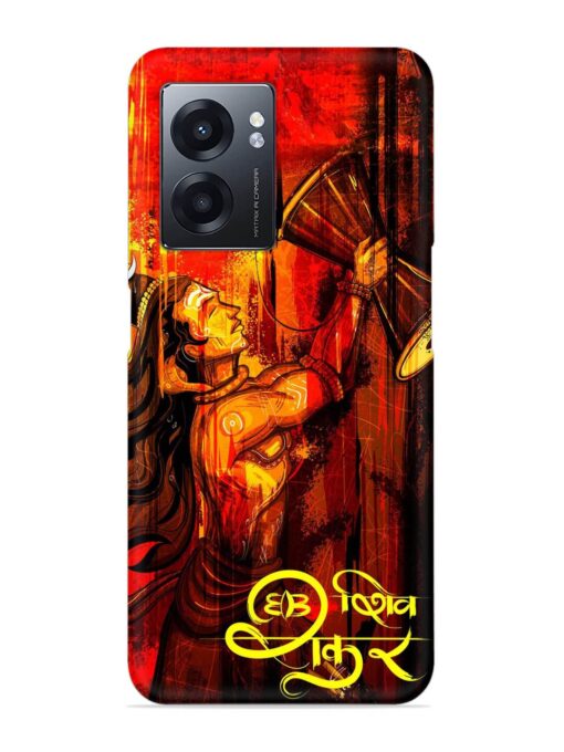 Illustration Lord Shiva Snap Case for Realme Narzo 50 (5G) Zapvi