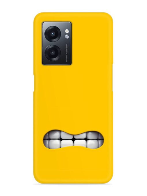 Mouth Character On Snap Case for Realme Narzo 50 (5G) Zapvi