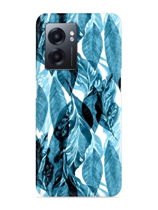 Leaves Pattern Jungle Snap Case for Realme Narzo 50 (5G) Zapvi