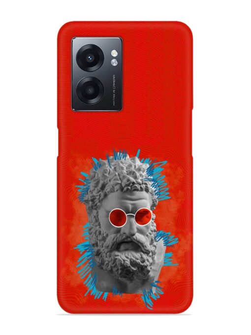 Contemporary Art Concept Snap Case for Realme Narzo 50 (5G) Zapvi