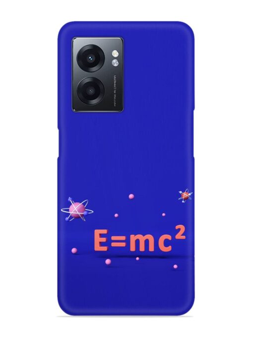 Formula Relativity Equation Snap Case for Realme Narzo 50 (5G) Zapvi