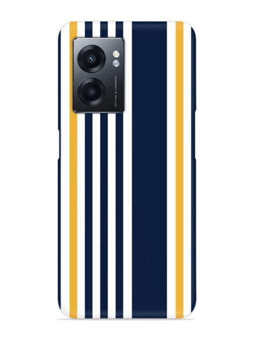 Seamless Stripe Pattern Snap Case for Realme Narzo 50 (5G) Zapvi