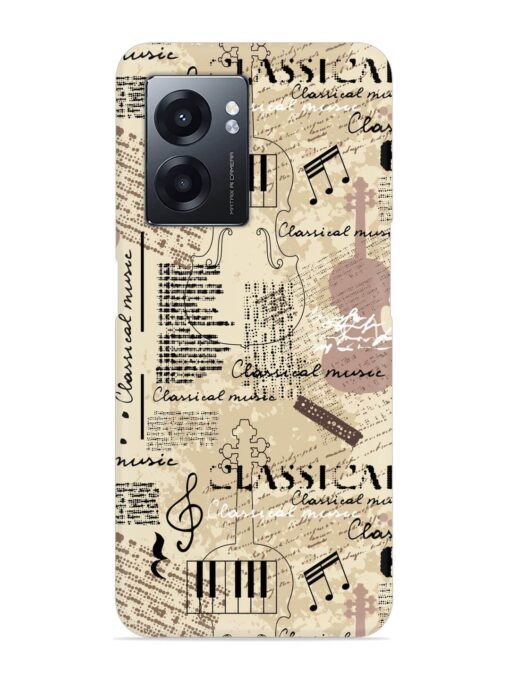 Classical Music Lpattern Snap Case for Realme Narzo 50 (5G) Zapvi