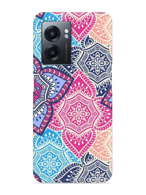 Ethnic Floral Seamless Snap Case for Realme Narzo 50 (5G) Zapvi