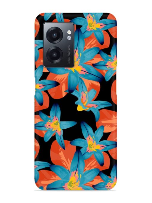 Philippine Flowers Seamless Snap Case for Realme Narzo 50 (5G) Zapvi