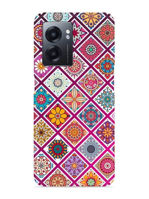 Seamless Tile Pattern Snap Case for Realme Narzo 50 (5G) Zapvi