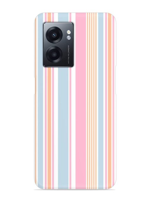 Stripe Seamless Pattern Snap Case for Realme Narzo 50 (5G) Zapvi