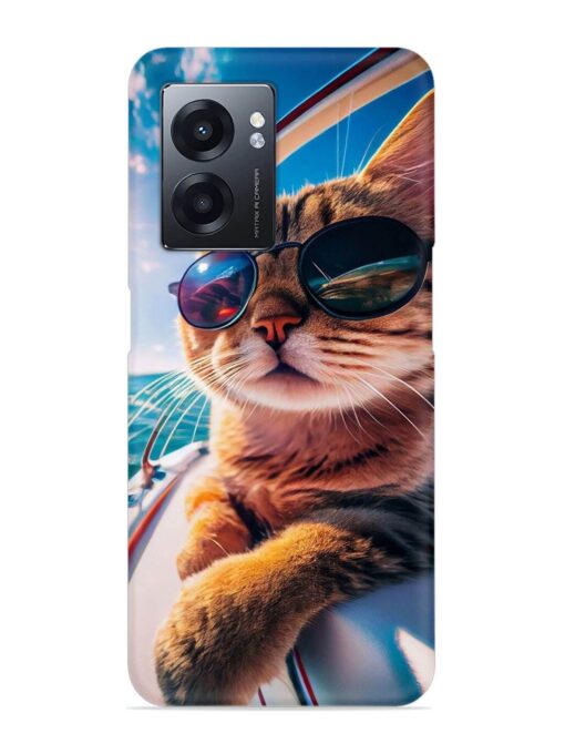 Cat In Style Snap Case for Realme Narzo 50 (5G) Zapvi