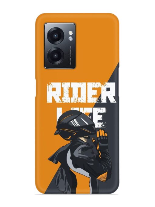 Rider Life Snap Case for Realme Narzo 50 (5G) Zapvi