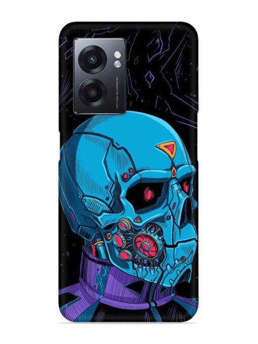 Skull Robo Vector Snap Case for Realme Narzo 50 (5G) Zapvi