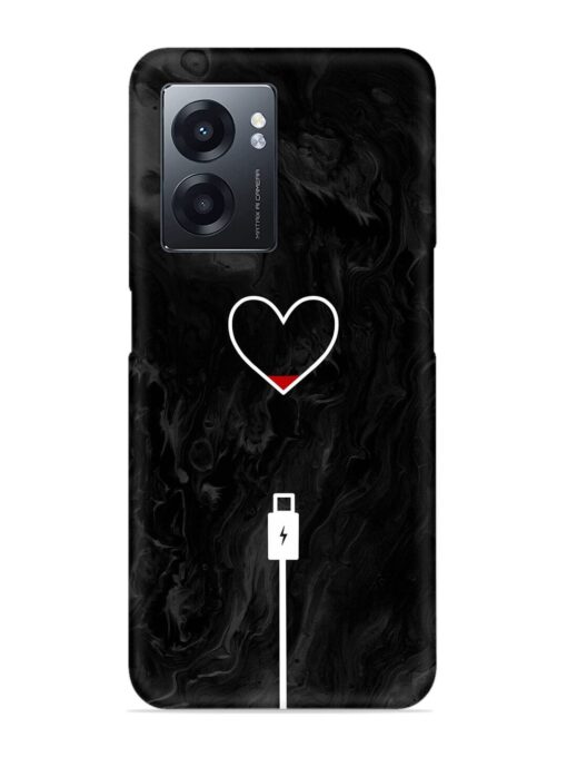 Heart Charging Vector Snap Case for Realme Narzo 50 (5G) Zapvi