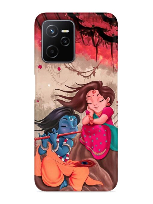 Radhe Krishna Water Art Snap Case for Realme Narzo 50A Prime Zapvi