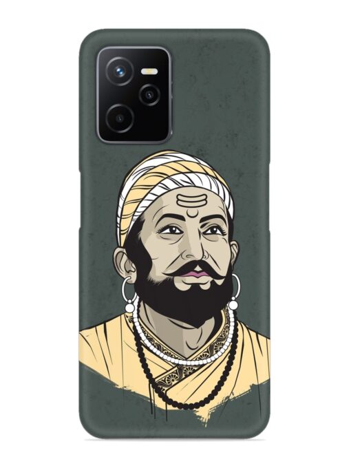 Shivaji Maharaj Vector Art Snap Case for Realme Narzo 50A Prime Zapvi