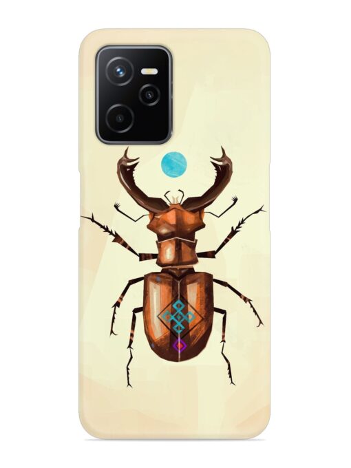 Stag Beetle Vector Snap Case for Realme Narzo 50A Prime Zapvi