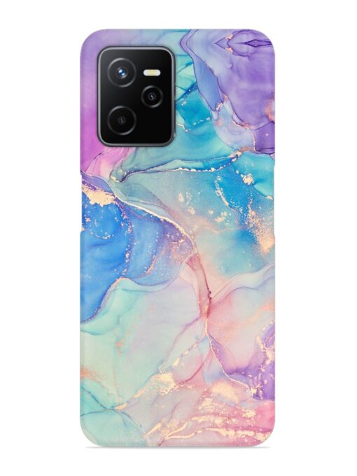 Alcohol Ink Colors Snap Case for Realme Narzo 50A Prime Zapvi