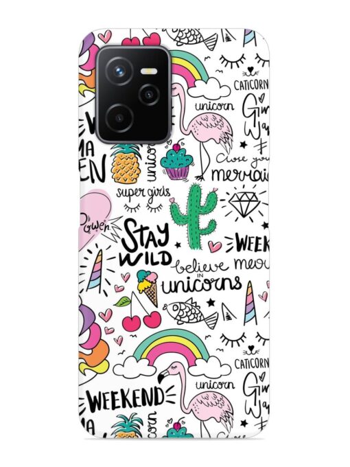 Unicorn Ice Cream Snap Case for Realme Narzo 50A Prime Zapvi