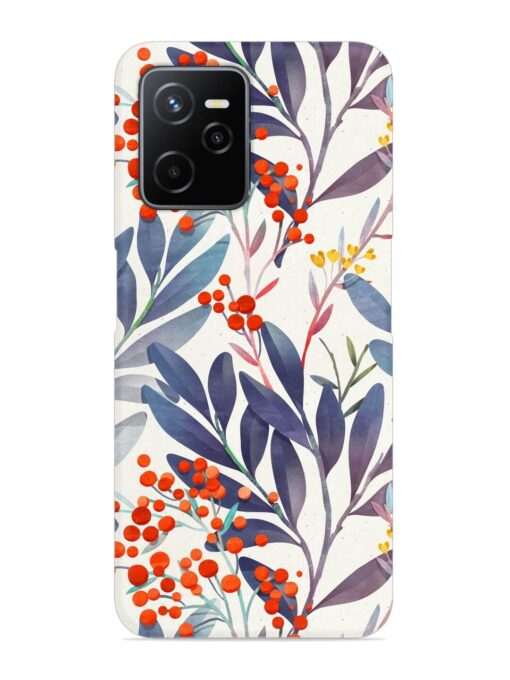 Seamless Floral Pattern Snap Case for Realme Narzo 50A Prime Zapvi