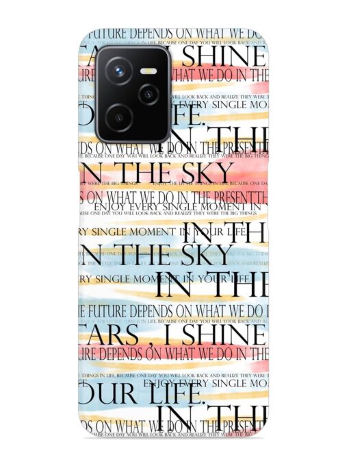 Seamless Slogans Pattern Snap Case for Realme Narzo 50A Prime Zapvi