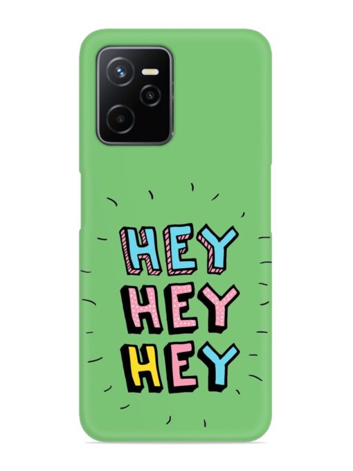 Hey Vector Cartoon Snap Case for Realme Narzo 50A Prime Zapvi