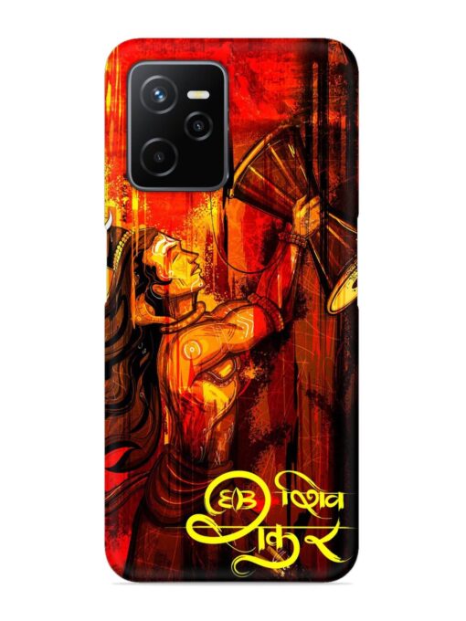 Illustration Lord Shiva Snap Case for Realme Narzo 50A Prime Zapvi