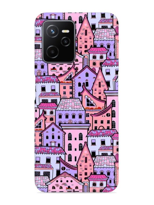 Seamless Pattern Houses Snap Case for Realme Narzo 50A Prime Zapvi