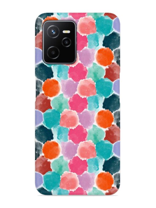 Colorful Seamless Pattern Snap Case for Realme Narzo 50A Prime Zapvi