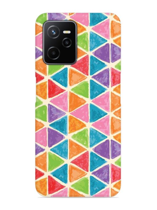 Seamless Colorful Isometric Snap Case for Realme Narzo 50A Prime Zapvi