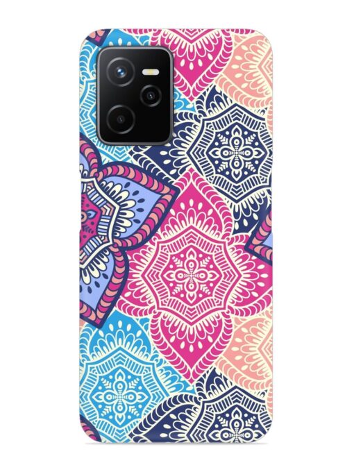 Ethnic Floral Seamless Snap Case for Realme Narzo 50A Prime Zapvi