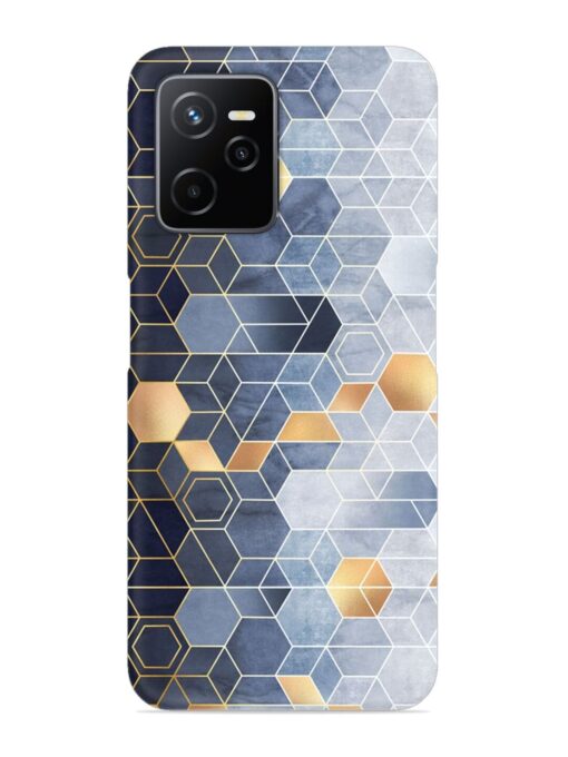 Geometric Abstraction Hexagons Snap Case for Realme Narzo 50A Prime Zapvi