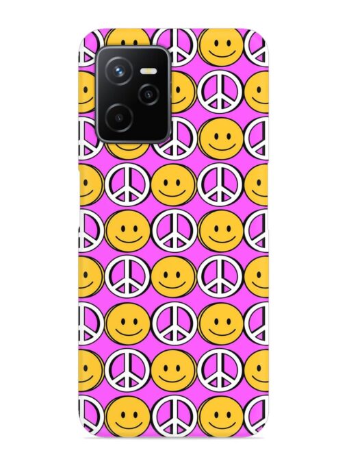 Smiley Face Peace Snap Case for Realme Narzo 50A Prime Zapvi