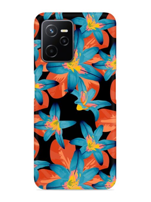 Philippine Flowers Seamless Snap Case for Realme Narzo 50A Prime Zapvi