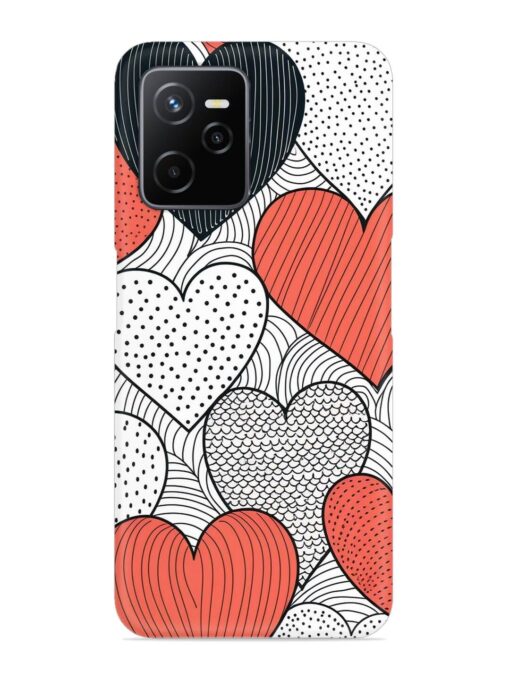 Girly Heart Seamless Snap Case for Realme Narzo 50A Prime Zapvi