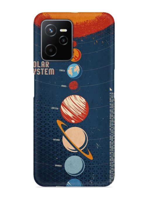 Solar System Vector Snap Case for Realme Narzo 50A Prime Zapvi