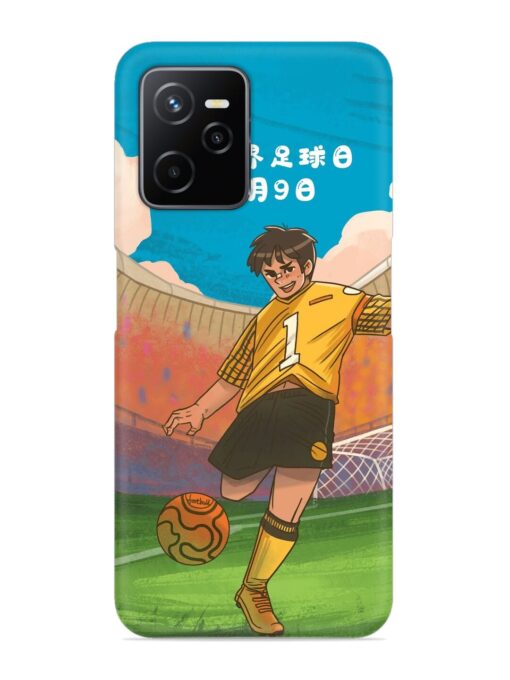 Soccer Kick Snap Case for Realme Narzo 50A Prime Zapvi