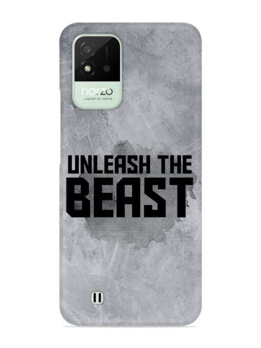 Unleash The Beast Snap Case for Realme Narzo 50I Zapvi